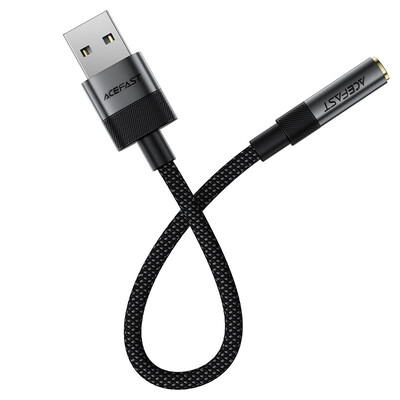 Аудио-конвертер (адаптер) Acefast J13 USB-A to 3.5mm female(3)