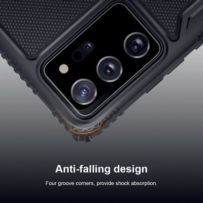 Противоударная-накладка Nillkin Tactics TPU черная для Samsung Galaxy Note 20 Ultra(4)