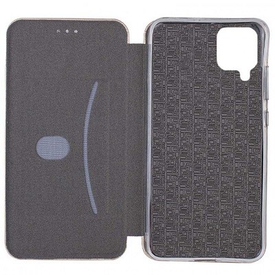 Чехол-книга на основе из силикона Book Case New 3D бордовый для Samsung Galaxy M32(3)