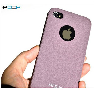 Пластиковый чехол ROCK Quicksand Series Purple для Apple iPhone 4/4S(2)