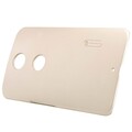 Пластиковый чехол с пленкой Nillkin Super Frosted Shield Gold для Motorola Nexus 6(#2)