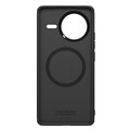 Пластиковый чехол с пластиной Magsafe Nillkin Super Frosted Shield Pro Magnetic Case Черный для Xiaomi Poco F7 Pro(#3)