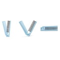 Расческа Jordan & Judy Folding Dual-Purpose Comb голубой (PT006)(#4)