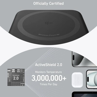 Внешний аккумулятор Anker Nano Magnetic A110Z 27W 10000mAh (CCC) черный(8)
