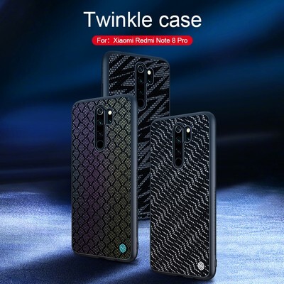 Чехол Nillkin Twinkle Case Серебристый для Xiaomi Redmi Note 8 Pro(7)