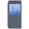 Полиуретановый чехол книга Nillkin Sparkle Leather Case Black для Huawei Honor 8(#1)