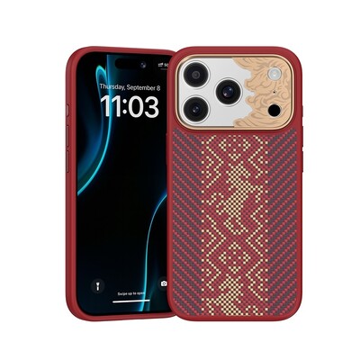Противоударный чехол Benks Knight ArmorPro Case красный для Apple iPhone 17 Pro(1)