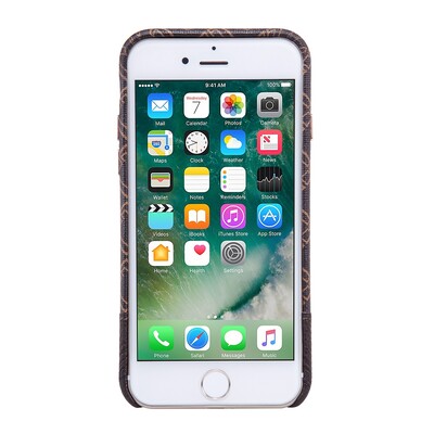 Чехол-накладка Nillkin Oger Case коричневый для Apple iPhone SE (2022)(6)