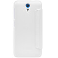 Полиуретановый чехол Nillkin Sparkle Leather Case White  для HTC Desire 820 Mini(#3)
