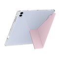Защитный чехол книжка Acrylic Origami TPU Case с креплением для стилуса розовый для Samsung Galaxy Tab S11 SM-X730/ SM-X736(#3)