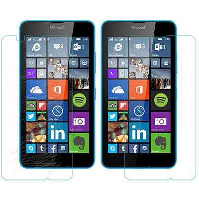 Противоударное защитное стекло Ainy Tempered Glass Protector 0.33mm для Microsoft Lumia 640(4)