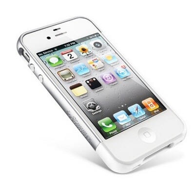 Бампер SGP Linear EX Meteor Series White для Apple iPhone 4/4S(3)