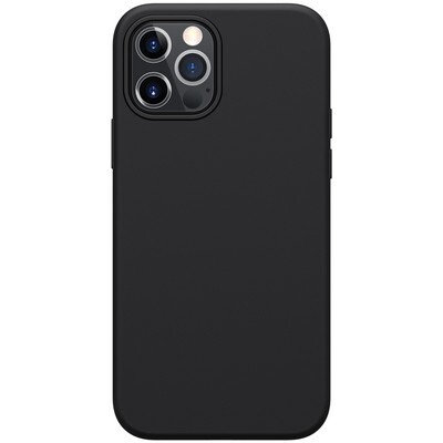 Силиконовый чехол-накладка Nillkin Flex Pure Case Черный для Apple iPhone 12 Pro(1)