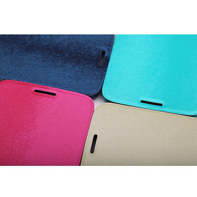 Полиуретановый чехол ROCK Big City Series Blue для Samsung i9200 Galaxy Mega 6.3(4)