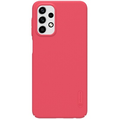 Пластиковый чехол с подставкой Nillkin Super Frosted Shield Красный для Samsung Galaxy A23(1)