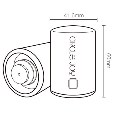 Вакуумная пробка для винных бутылок Mi Circle Joy Mini Stopper (CJ-JS01)(3)