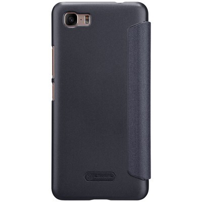 Полиуретановый чехол книга Nillkin Sparkle Leather Case Black для Asus ZenFone 3S Max ZC521TL(2)