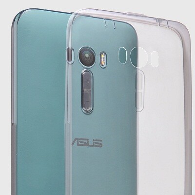 Силиконовый бампер Becolor 0.5mm Transparent для Asus Zenfone Selfie ZD551KL(1)