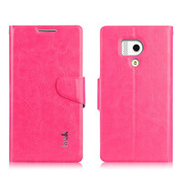 Кожаный чехол Imak Case Pink для Huawei Honor 3