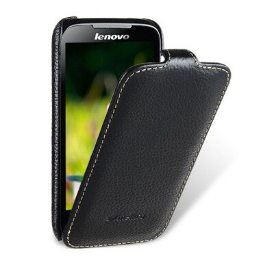 Кожаный чехол Melkco Leather Case Black LC для Lenovo A369(1)