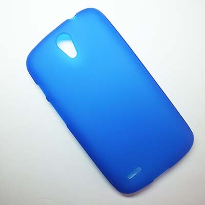 Силиконовый чехол Becolor Blue Mat для Huawei Ascend G700(1)