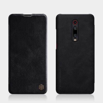 Кожаный чехол Nillkin Qin Leather Case Черный для Xiaomi 9T\ K20\ K20 Pro(4)