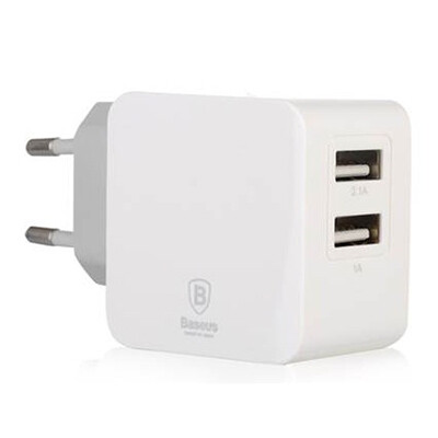 Сетевой адаптер питания Baseus BZ0G Fondroid 2USB 3.1A(1)
