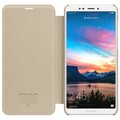 Полиуретановый чехол книга Nillkin Sparkle Leather Case Золотой для Huawei Y9\ Enjoy 8 Play(#3)