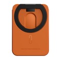 Кардхолдер с функцией подставки и защитой от RFID Nillkin FiberMate Magnetic Wallet Stand оранжевый(#2)