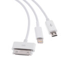 Кабель зарядки и синхронизации 3-in-1 Lightning/30-pin/Micro USB(#2)