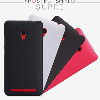 Пластиковый бампер Nillkin Super Frosted Shield Red для Asus ZenFone 6(3)