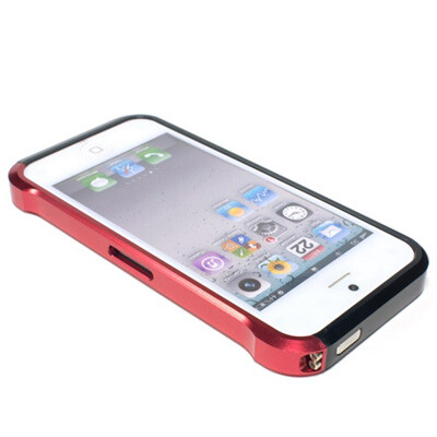 Металлический бампер Element case Vapor Black/Red для Apple iPhone 5/5s/SE(1)