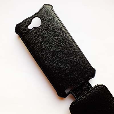 Кожаный чехол Armor Case Black для Alcatel One Touch POP C7 7040D(4)