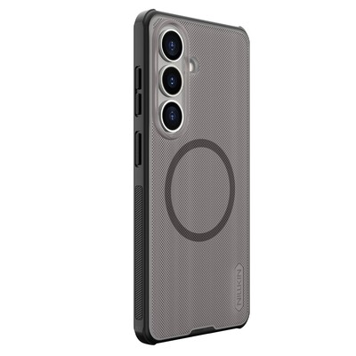 Пластиковый чехол Nillkin Super Frosted Shield Pro Magnetic Case (прозрачная версия) для Samsung Galaxy S26(5)