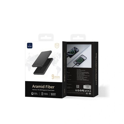 Внешний аккумулятор WiWU Warriors PD 20W Magnetic Power Bank Wi-P072 5000mAh(6)
