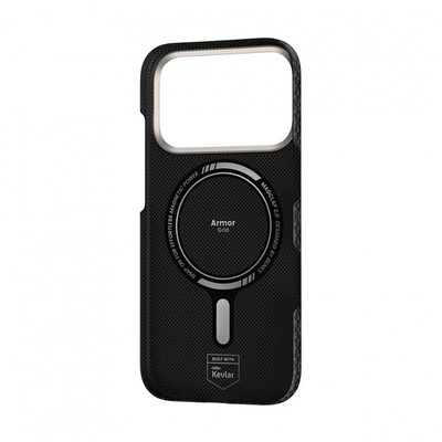 BENKS ArmorAir ArmorGrid Phone case Built with Kevlar черный для Apple iPhone 17 Pro Max(4)