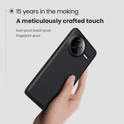 Пластиковый чехол Nillkin Super Frosted Shield Pro Зеленый для Xiaomi Poco F7 Ultra(5)