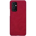 Кожаный чехол Nillkin Qin Leather Case Красный для OnePlus 9 Pro(#2)