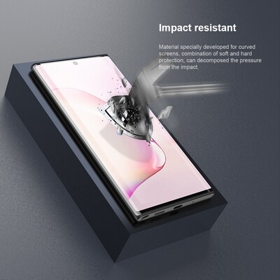 Комплект защитных пленок (2 шт) NILLKIN Impact Resistant Curved Film для Samsung Galaxy Note 20 Ultra(5)