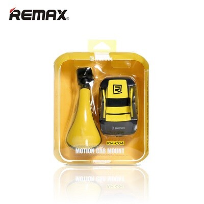 Универсальный автомобильный держатель Remax RM-C04 на стекло или панель(3)