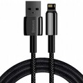 Кабель Baseus Tungsten Gold Fast Charging Data Cable USB to iP 2.4A 1m (CALWJ-01) черный(#1)