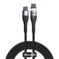 Кабель Baseus Zinc Magnetic Safe Fast Charging Data Cable Type-C to Type-C 100W (CATXC-Q01) магнитный 1.5m(#1)