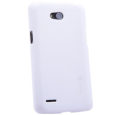 Пластиковый чехол Nillkin Super Frosted Shield White  для LG L80 D380 Dual Sim(4)