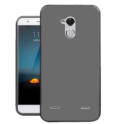 Силиконовый бампер Becolor TPU Case 1mm черный матовый для ZTE Blade V7 Lite(1)