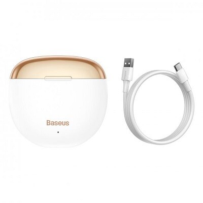 Bluetooth наушники Baseus NGW2-02 Encok True Wireless Earphones W2 AirNora белые(7)