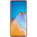 Пластиковый чехол с подставкой Nillkin Super Frosted Shield Красный для Huawei P50 Pro(#2)