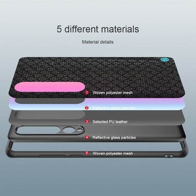 Чехол Nillkin Twinkle Case Серебристый для Xiaomi Mi10(4)