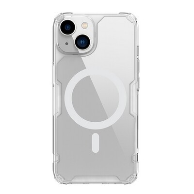 Силиконовый чехол Nillkin Nature TPU Pro Magnetic Case Прозрачный для Apple iPhone 14 Plus(1)