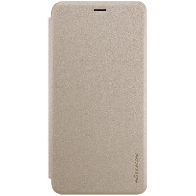 Полиуретановый чехол книга Nillkin Sparkle Leather Case белый для Meizu M3 Mini\ M3s(2)