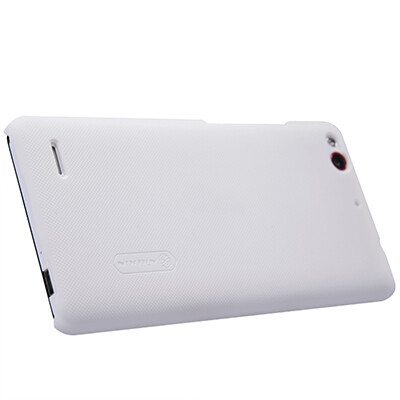 Пластиковый чехол Nillkin Super Frosted Shield White  для ZTE Nubia Z7 Mini(4)